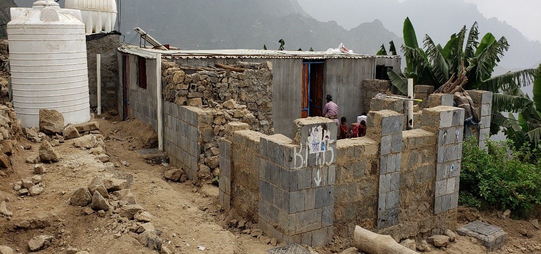 Constructing Hamdan Health Unit in Milhan